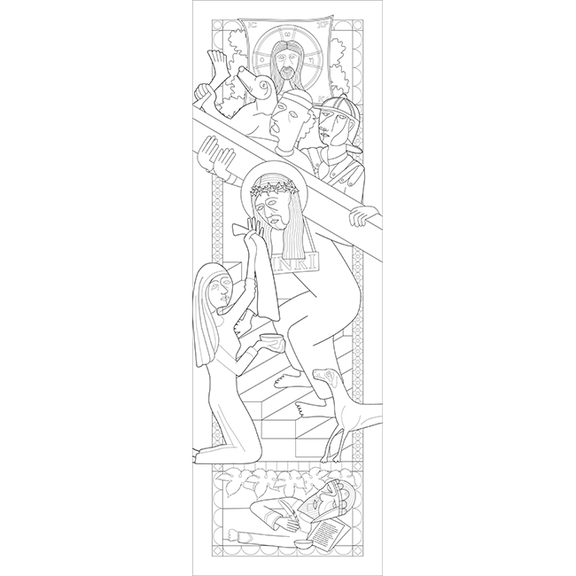 Veronica wipes the face of Jesus Veronica wipes the face of Jesus